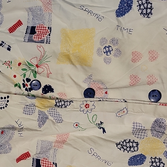 Vintage 80's Spring Time Shirt. - Picture 4 of 11